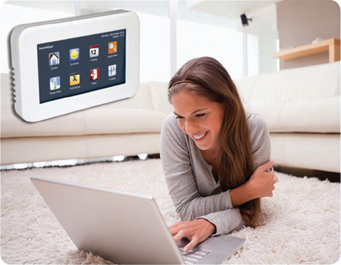 Thru-Floor Heated Floor Controls Graphic