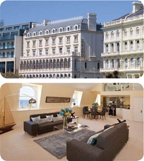 Work at the Grand Hotel by Thru-Floor Heated Floor Solutions